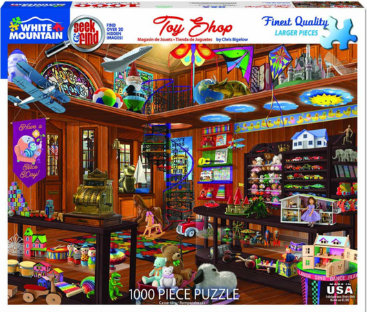 "Toy Shop" puzzle by White Mountain