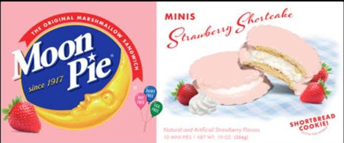 Strawberry Shortcake Mini MoonPies (Coming Soon)