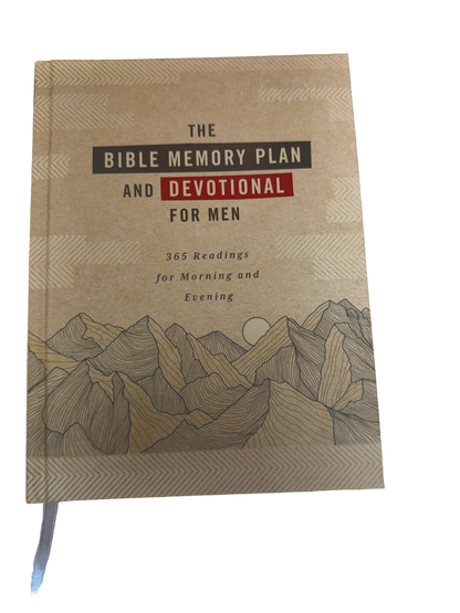 "The Bible Memory Plan and Devotional for Men" by Fischer & Sumner