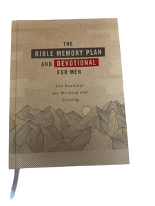 "The Bible Memory Plan and Devotional for Men" by Fischer & Sumner