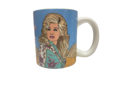 Dolly Parton "Pour Me a Cup of Ambition" Mug