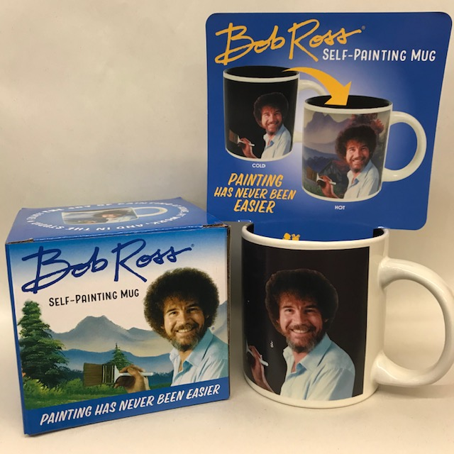 Bob Ross Self-Painting Mug