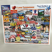 Load image into Gallery viewer, &quot;I Love Tennessee&quot; puzzle by White Mountain
