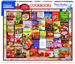 Betty Crocker "Cookbooks" puzzle by White Mountain