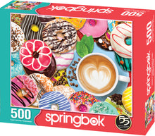 Load image into Gallery viewer, &quot;Donuts n&#39; Coffee&quot; puzzle by Springbok
