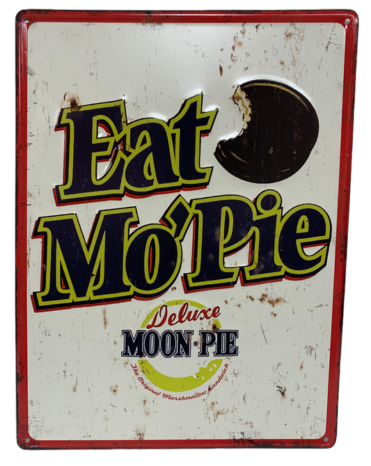 "Eat Mo' Pie" Tin Sign