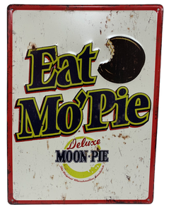 "Eat Mo' Pie" Tin Sign