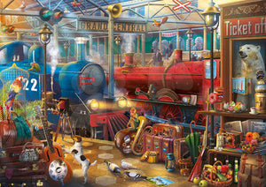 "Train Station" puzzle by Educa