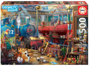 "Train Station" puzzle by Educa