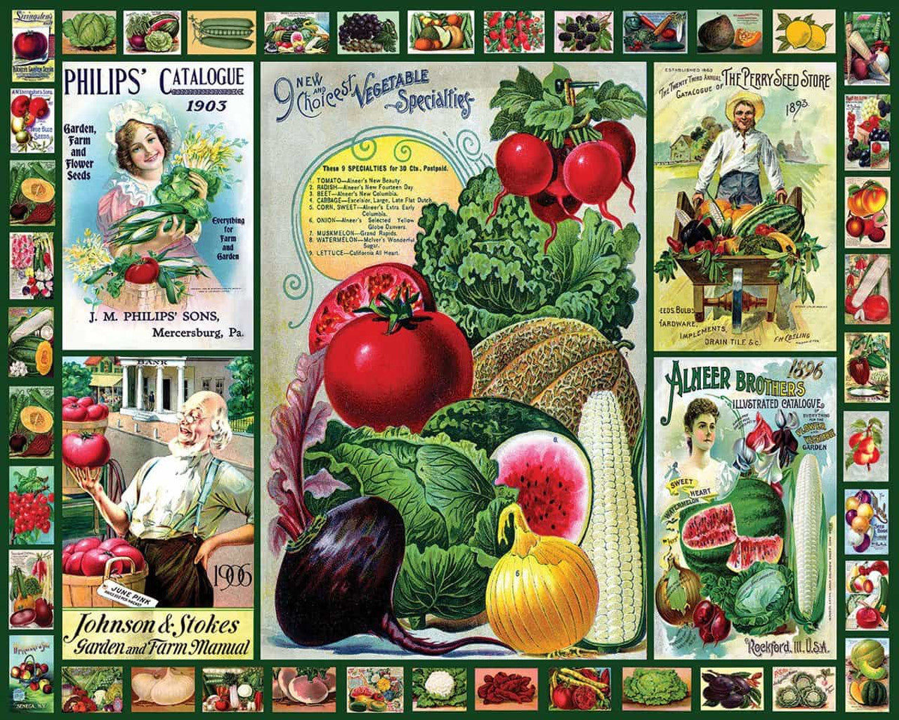 "Everything for the Garden" puzzle by White Mountain