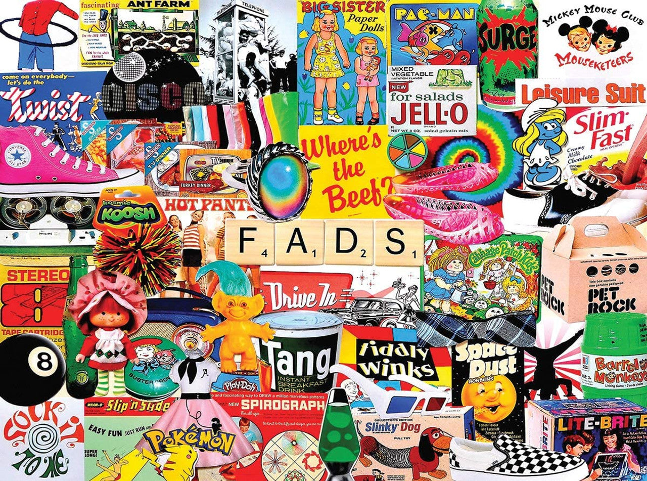 "Fads" puzzle by White Mountain