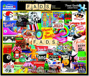 "Fads" puzzle by White Mountain