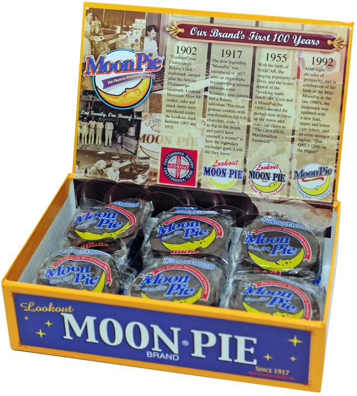 MoonPie Collectors Cigar Box & MoonPies