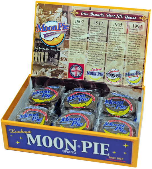 MoonPie Collectors Cigar Box & MoonPies