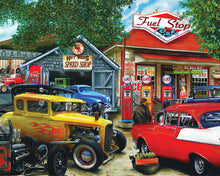 Load image into Gallery viewer, &quot;Hot Rod Cafe&quot; puzzle by Springbok
