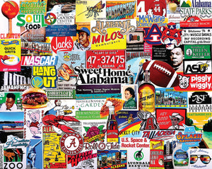 "I Love Alabama" puzzle by White Mountain