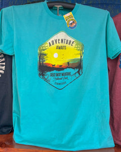 "Adventure Awaits" T-Shirt by Duck Co