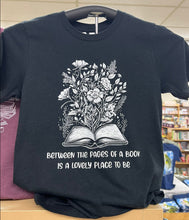 Load image into Gallery viewer, Between the floral pages T-Shirt by Piper + Ivy
