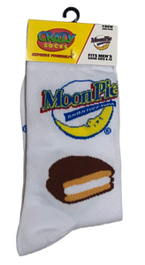 MoonPie Socks White