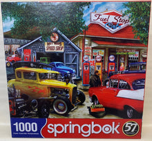 Load image into Gallery viewer, &quot;Hot Rod Cafe&quot; puzzle by Springbok
