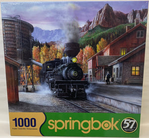 "Mountain Express" puzzle by Springbok