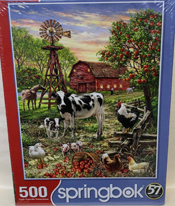 "Barnyard Animals" puzzle by Springbok