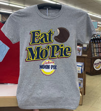 Load image into Gallery viewer, &quot;Eat Mo&#39; Pie&quot; short sleeve MoonPie t-shirt

