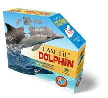 Load image into Gallery viewer, &quot;I Am Lil&#39; Dolphin&quot; puzzle by Madd Capp
