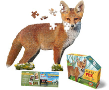 Load image into Gallery viewer, &quot;I Am Lil&#39; Fox&quot; puzzle by Madd Capp
