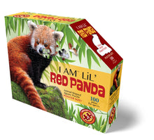 Load image into Gallery viewer, &quot;I Am Lil&#39; Red Panda&quot; puzzle by Madd Capp
