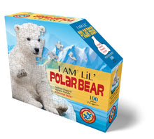 Load image into Gallery viewer, &quot;I Am Lil&#39; Polar Bear&quot; puzzle by Madd Capp
