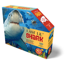 Load image into Gallery viewer, &quot;I Am Lil&#39; Shark&quot; puzzle by Madd Capp
