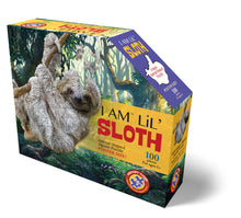 Load image into Gallery viewer, &quot;I Am Lil&#39; Sloth&quot; puzzle by Madd Capp
