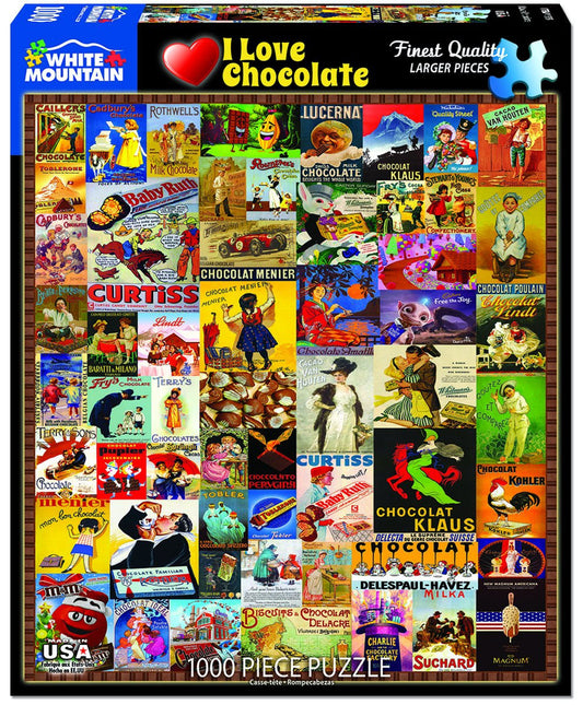 "I Love Chocolate" puzzle by White Mountain