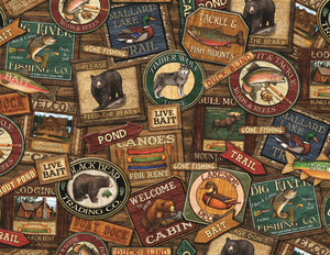 "Lodge Signs" puzzle by Springbok