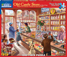 Load image into Gallery viewer, &quot;Old Candy Store&quot; puzzle by White Mountain
