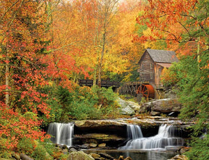 "Old Grist Mill" puzzle by White Mountain