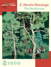 Load image into Gallery viewer, &quot;The Rendezvous&quot; puzzle by Pomegranate
