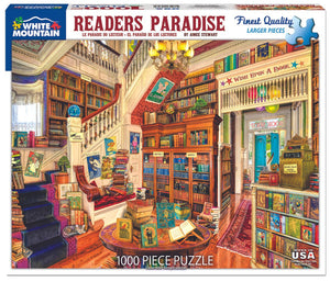 "Readers Paradise" puzzle by White Mountain