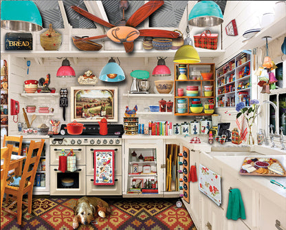 "Retro Kitchen" puzzle by White Mountain