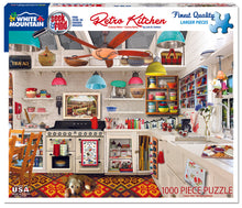 Load image into Gallery viewer, &quot;Retro Kitchen&quot; puzzle by White Mountain
