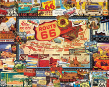 Load image into Gallery viewer, &quot;Route 66&quot; puzzle by White Mountain
