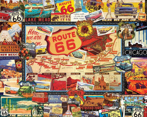 "Route 66" puzzle by White Mountain