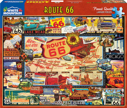 "Route 66" puzzle by White Mountain