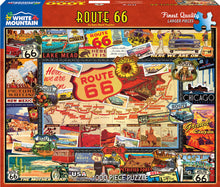 Load image into Gallery viewer, &quot;Route 66&quot; puzzle by White Mountain
