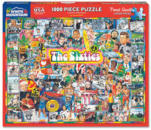 Load image into Gallery viewer, &quot;The Sixties&quot; puzzle by White Mountain

