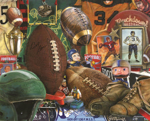 "Vintage Football" puzzle by Springbok