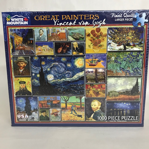 "Great Painters Vincent Van Gogh" puzzle by White Mountain