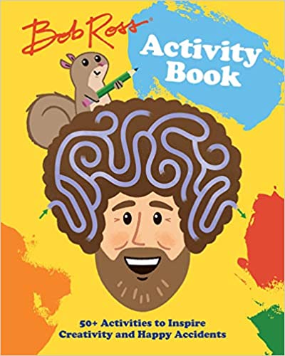 Bob ross Activity Book
