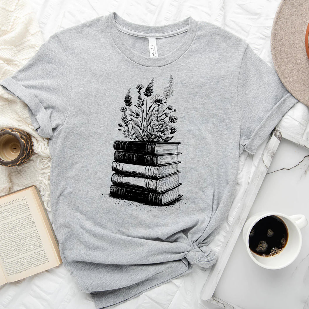 Book Bouquet T-Shirt by Piper + Ivy